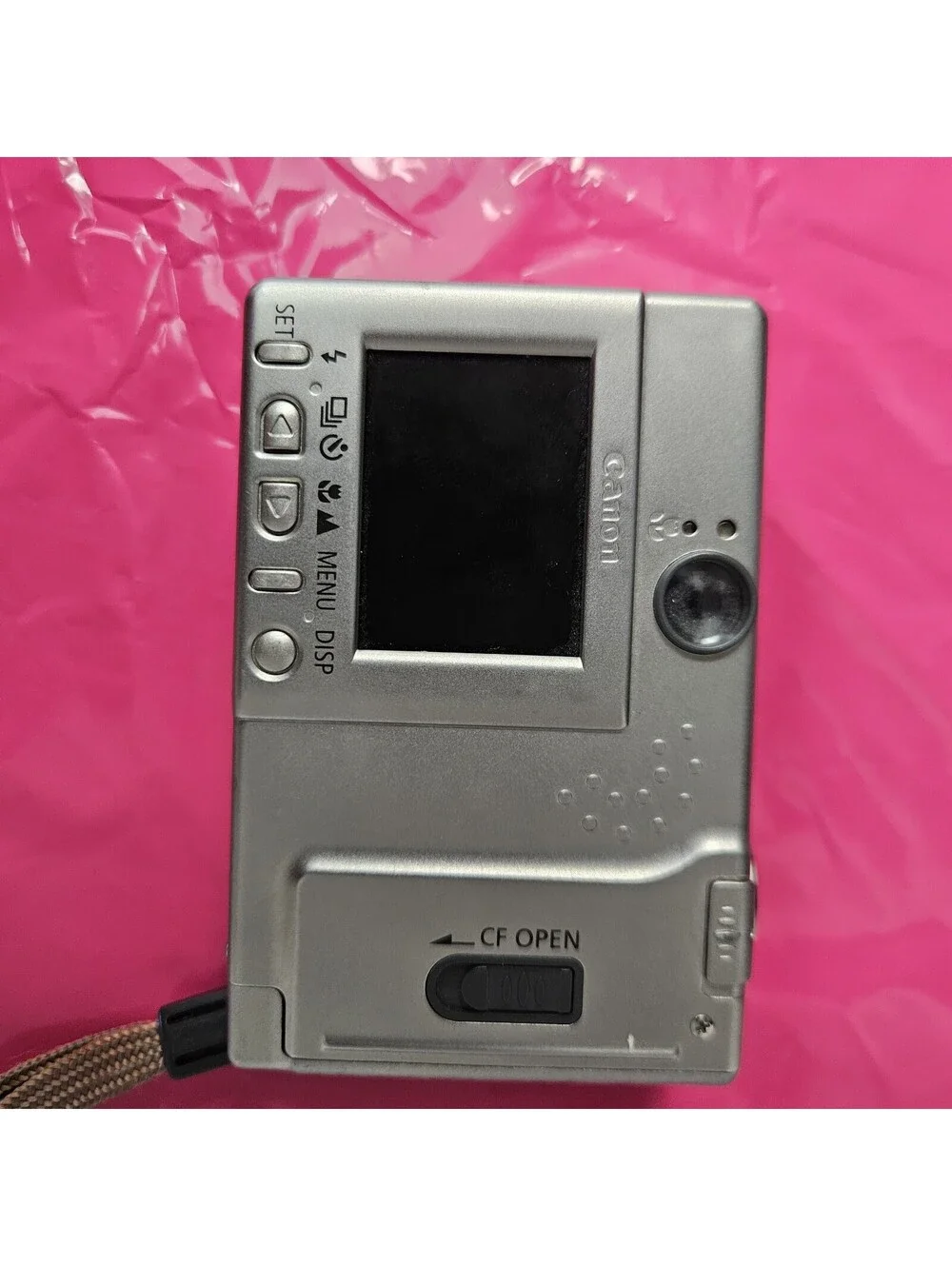 Canon PowerShot S110 Digital ELPH 2.1MP Digital Camera FOR PARTS ONLY NO WORKY